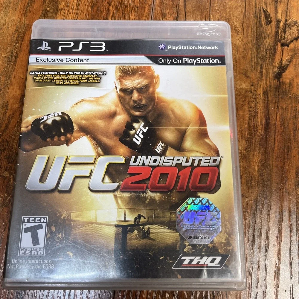 UFC Undisputed 2010 Sony PlayStation 3 PS3 Game THQ 752919991558